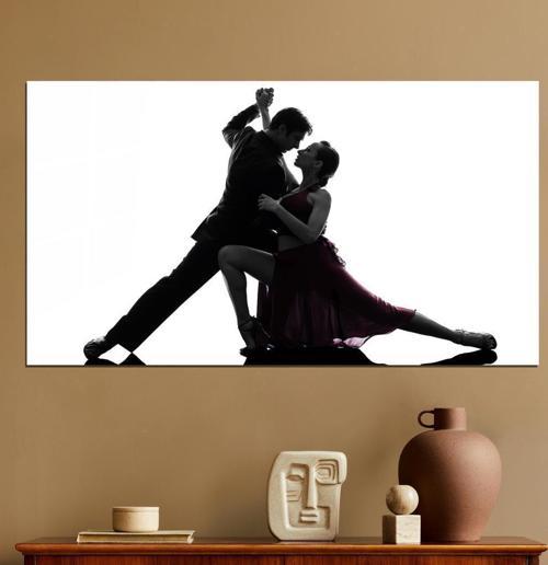 Müzik Temalı Pleksi Cam Tablo Tango