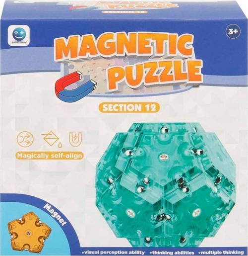 Manyetik Figür Puzzle 12 Parça