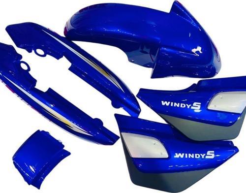 Kanuni Windy - S 125 Kaporta 3 ' Lü Set Mavi