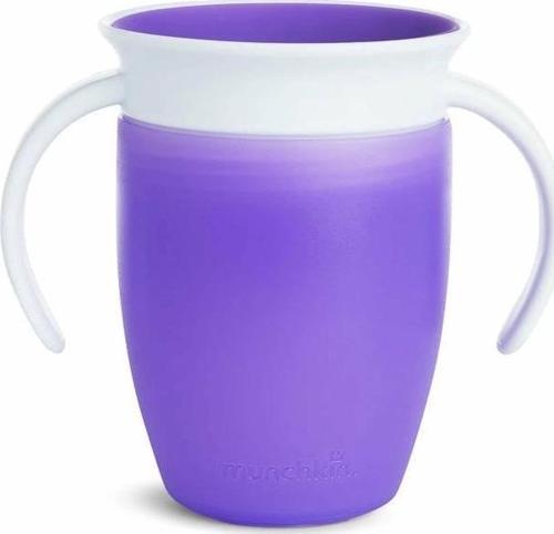 Mucize 360° Alıştırma Bardağı 6 Ay+ 207 Ml Mor