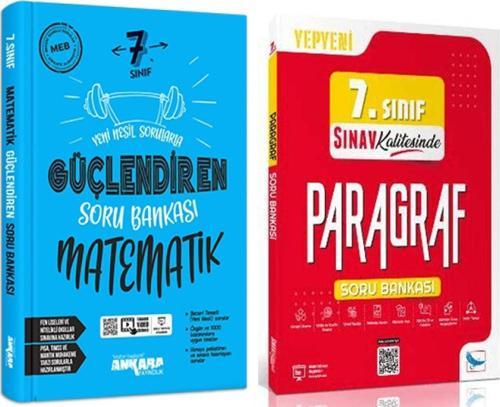 Ankara Yayıncılık 7.Sınıf Matematik ve Sınav Yayınları Paragraf Soru Bankası Seti 2 Kitap