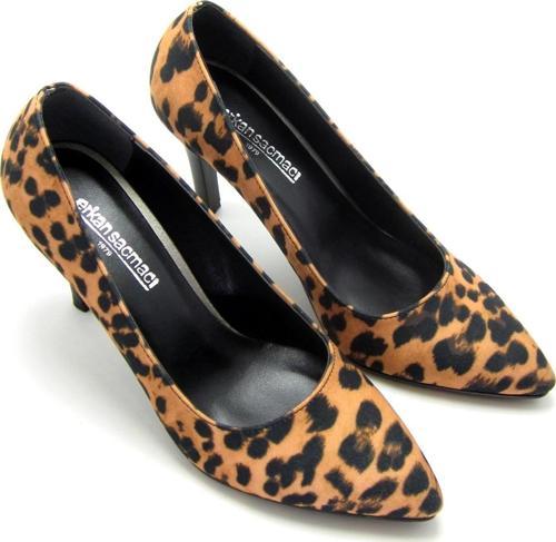 Gowa Leopar Desenli Stiletto