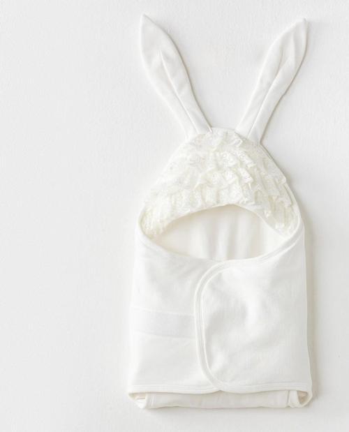 AC25313 Swaddle Chic Girl Bebek Kundak Ekru