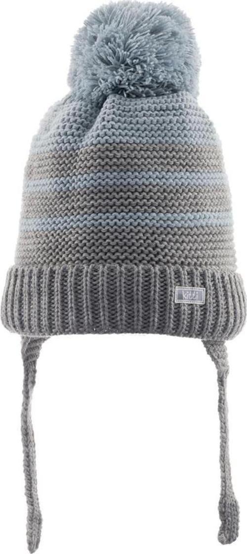 Bebe Erkek Kulaklı Bere (0-18 Ay) K23110-04 Gri