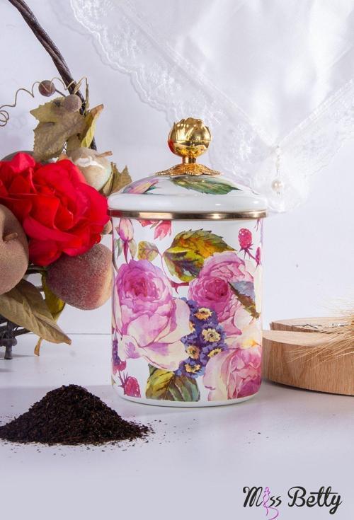 Büyük Boy Kavanoz 15 Cm Rose Deluxe