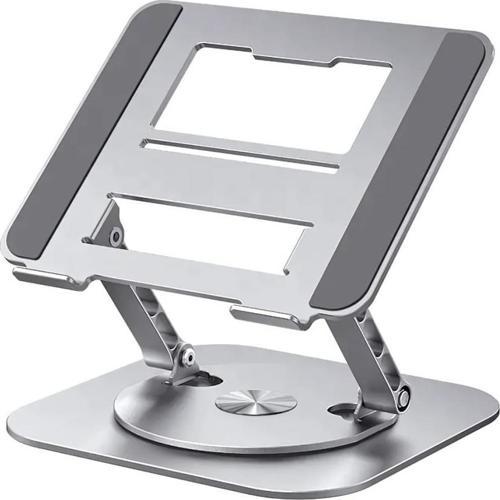 360 Derece Dönebilen Yükseklik, Açı Ayarlı Notebook, Tablet Standı, Kaydırmaz, Katlanabilir Stand