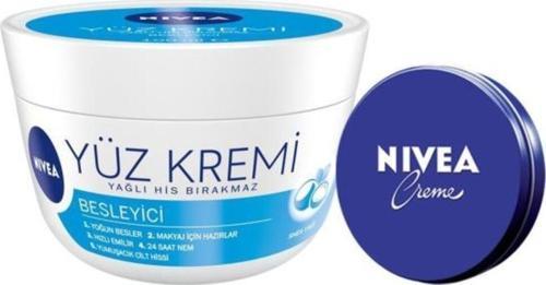 Creme Nemlendirici Krem 30ml Ve Besleyici Yüz Bakım Kremi 100ml, Yağlı His Bırakmaz