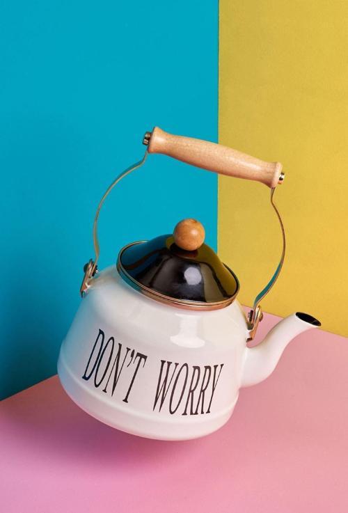 Emaye Kettle Demlik 2.5 Lt Motto Series