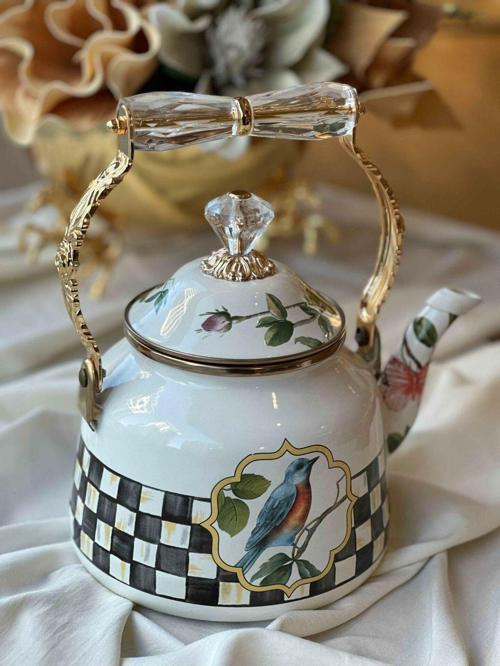 Emaye Kettle Demlik Paradise Deluxe