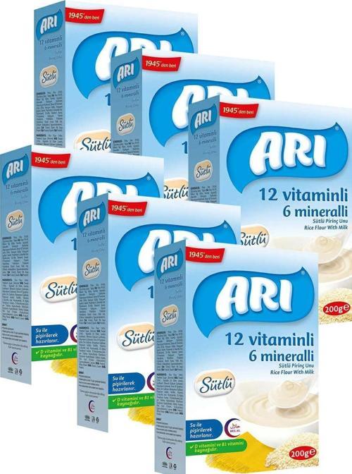 Mama Sütlü Pirinç Unu 200 gr  x 6 Adet