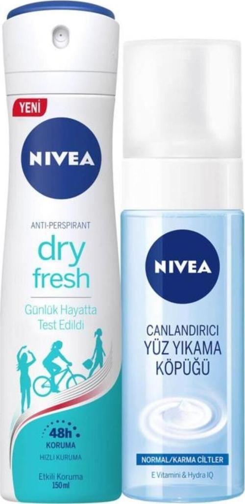 Dry Fresh Deosprey 150ml Yüz Temizleme Köpüğü Normal Ve Karma Ciltler 150 ml