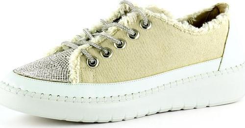 Vanessa Bej Denim Taşlı Sneaker