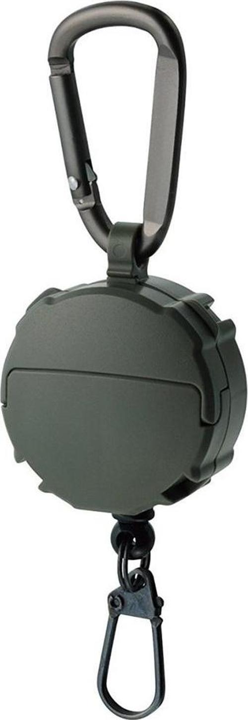 Carabiner Reel + Micro Case 2 Gözlü Aksesuar Askısı Foliage Green