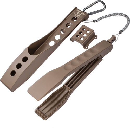 Wani Grip Mini MC Balık Maşası 21 cm + Taşıma Kılıfı Dark Earth