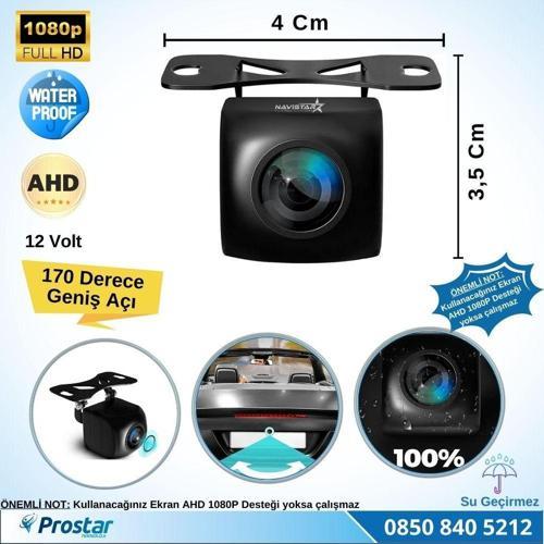 Ahd 1080P Balıkgözü 170 Derece Geniş Açılı Araç Geri Görüş Kamerası