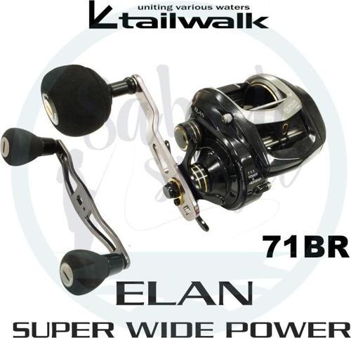 Tailwalk Elan Super Widepower 71BR Çıkrık/Baitcasting Jig Olta Makinesi (Sağ El)