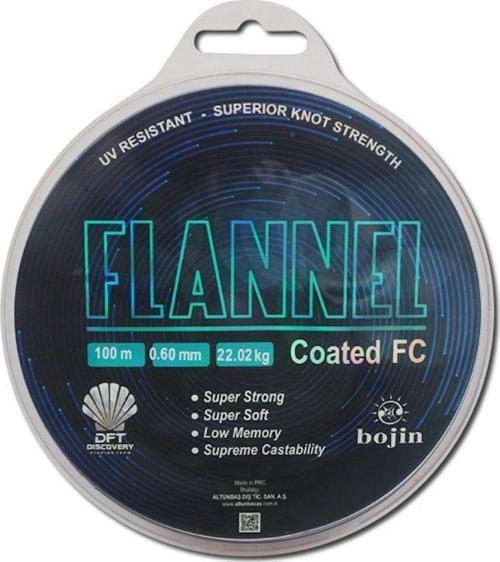 Flannel FC Coated Mono Misina 100mt 0.60mm 22.02kg