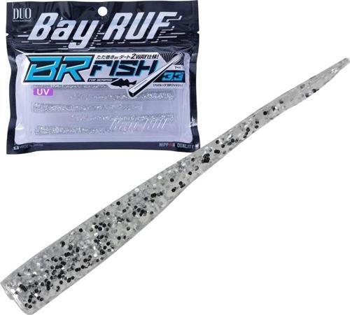 Bay Ruf BR Fish 3.3 Silikon Kuyruk 8.3 cm S035 UV Silver (7 Adet)