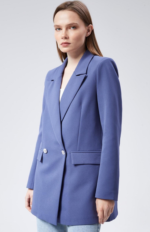 Oversize Dokuma Blazer Ceket
