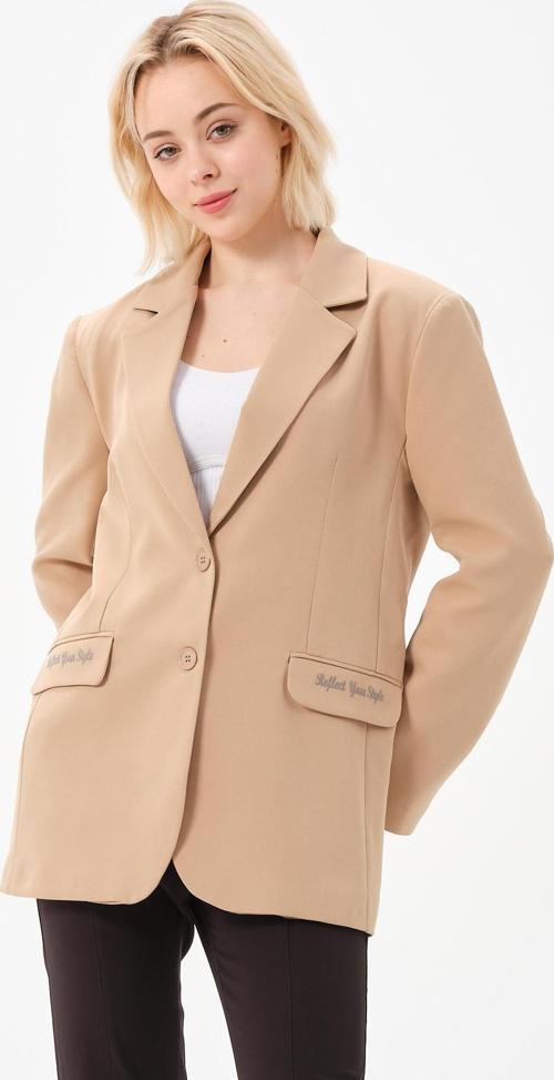 Kadın Nakışlı Dokuma Ceket