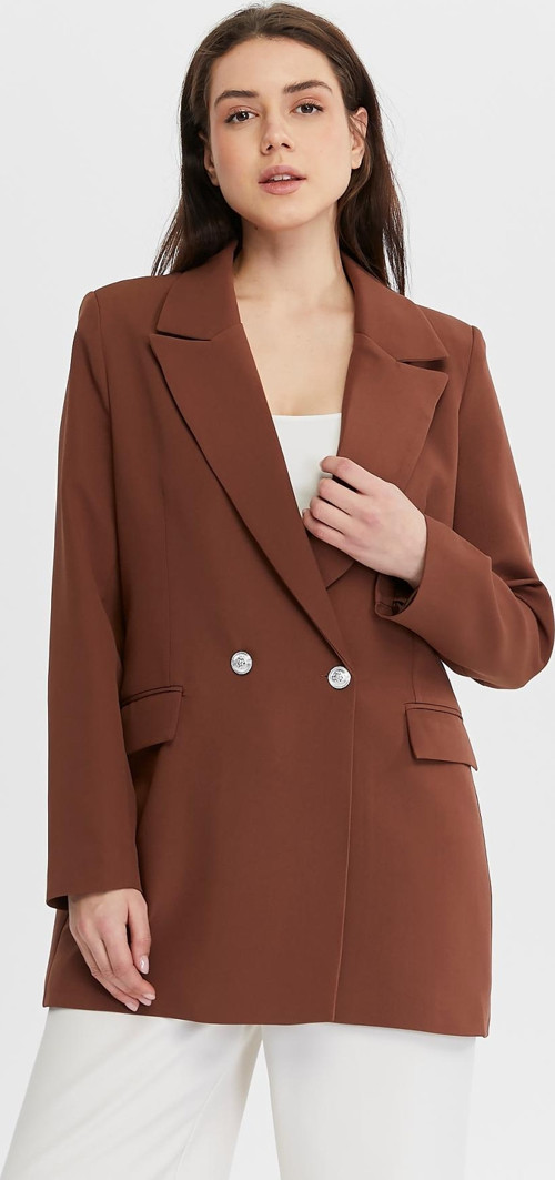Oversize Dokuma Blazer Ceket