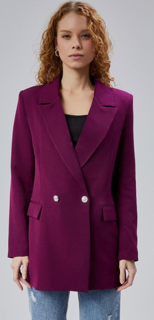 Oversize Dokuma Blazer Ceket