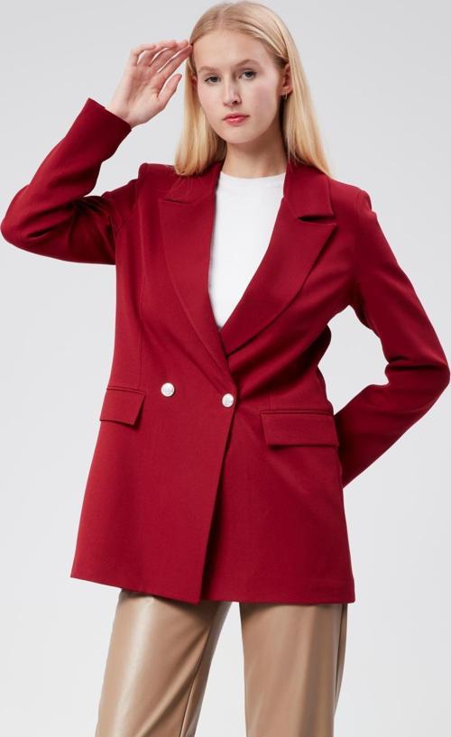 Oversize Dokuma Blazer Ceket