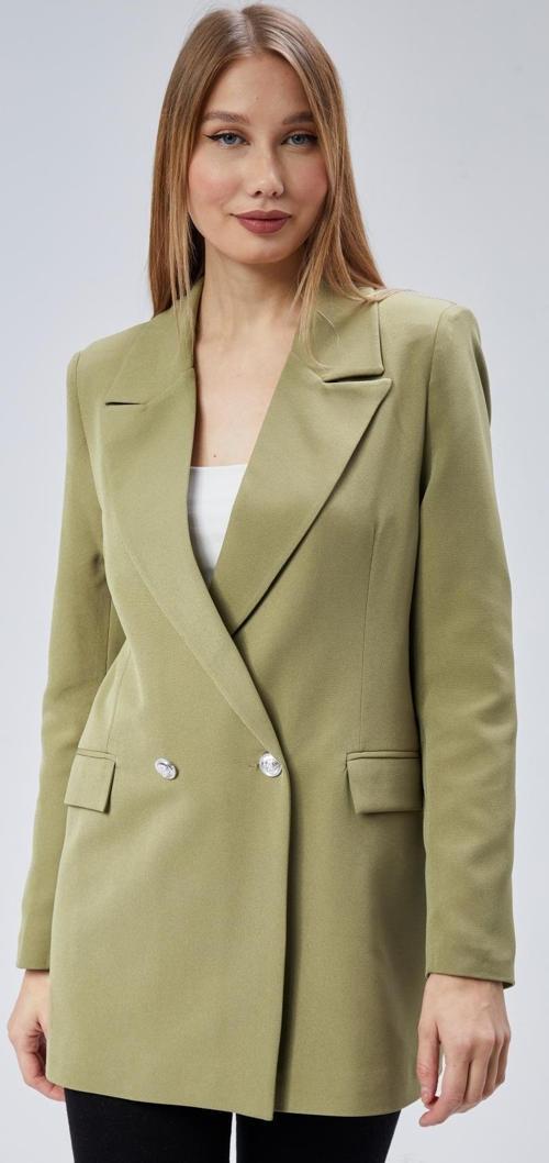 Oversize Dokuma Blazer Ceket
