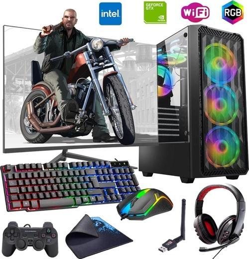 i5 12400F 16GB DDR4 1TB m2 4GB GTX1650 24" Monitörlü Oyun Bilgisayarı (Gaming SET)