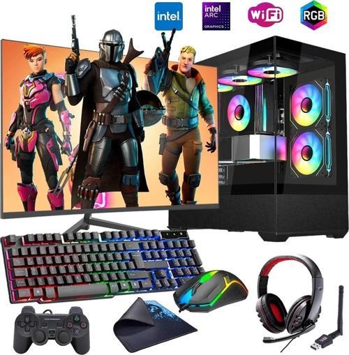 İ7 12700F 16GB DDR4 1TB m2 12GB ARC B580 27" 165Hz Monitörlü Oyun Bilgisayarı (Gaming SET)