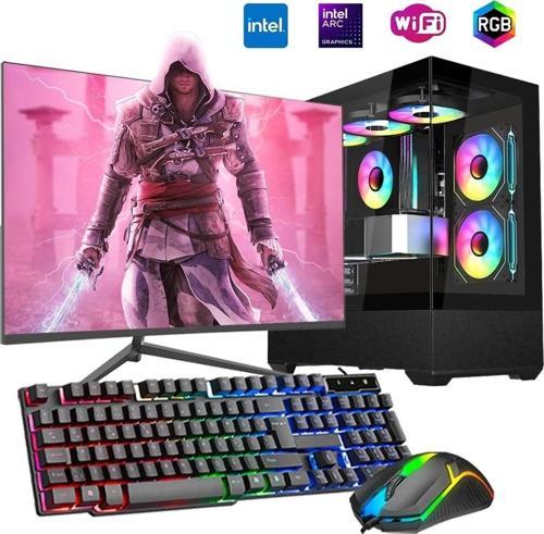 i7 13700F 16GB DDR4 1TB m2 12GB ARC B580 27" 165Hz Monitörlü Oyun Bilgisayarı