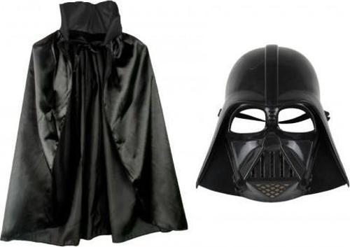 Çocuk Boy Darth Vader Maskesi ve Pelerin Seti