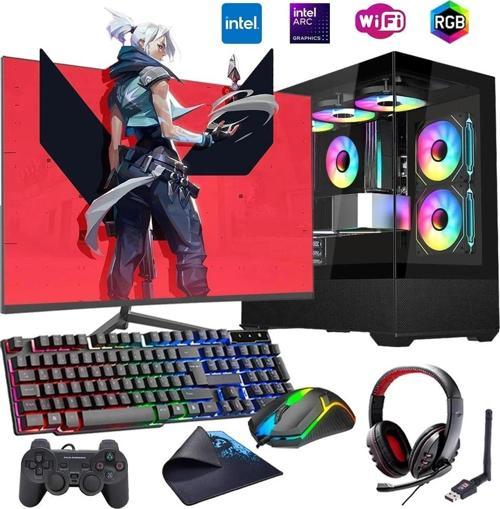 i7 14700F 16GB DDR4 1TB m2 12GB ARC B580 27" 165Hz Monitörlü Oyun Bilgisayarı (Gaming SET)