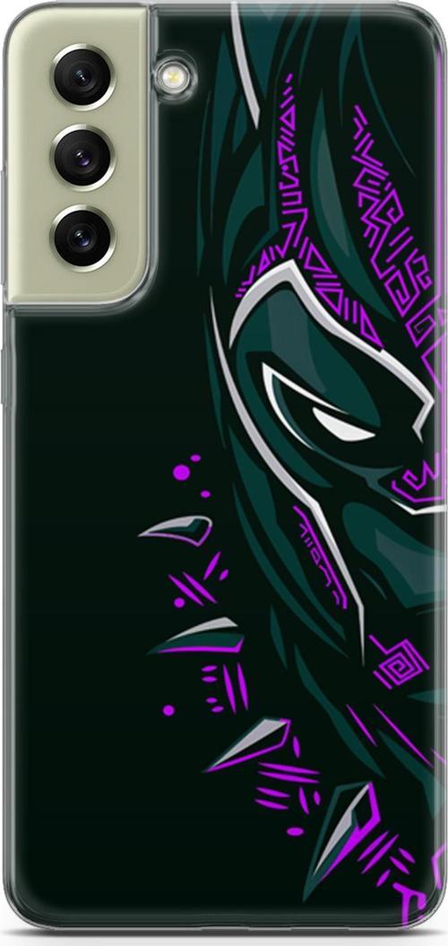 Galaxy S21 Fe Uyumlu Kılıf Yapayzeka 2 Kara Panter Mor Kapak