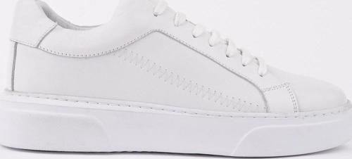 RİDER Bağcıklı Hakiki Deri Kalın Taban Erkek Günlük Sneaker Spor Ayakkabı