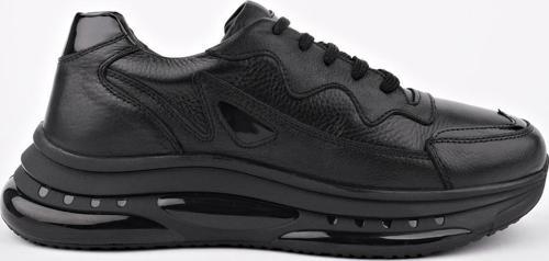 POWER Bağcıklı Hakiki Deri Kalın Taban Erkek Günlük Sneaker Spor Ayakkabı