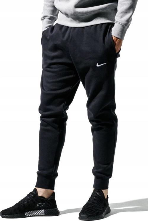 Sportswear Fleece Jogger Taper Leg Dar Kesim Eşofman Altı Şardonlu Polarlı Siyah