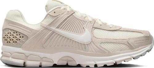 Bowerman Zoom Vomero 5 Running Shoes Hakiki Deri Reflektörlü Erkek Koşu Yürüyüş Ayakkabısı Bej