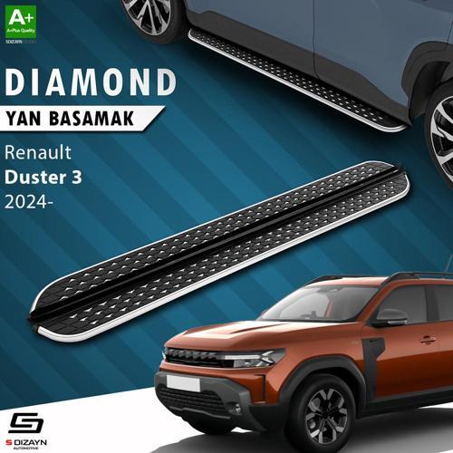Renault Duster 3 Diamond Krom Yan Basamak 183 Cm 2024 Üzeri A+ Kalite