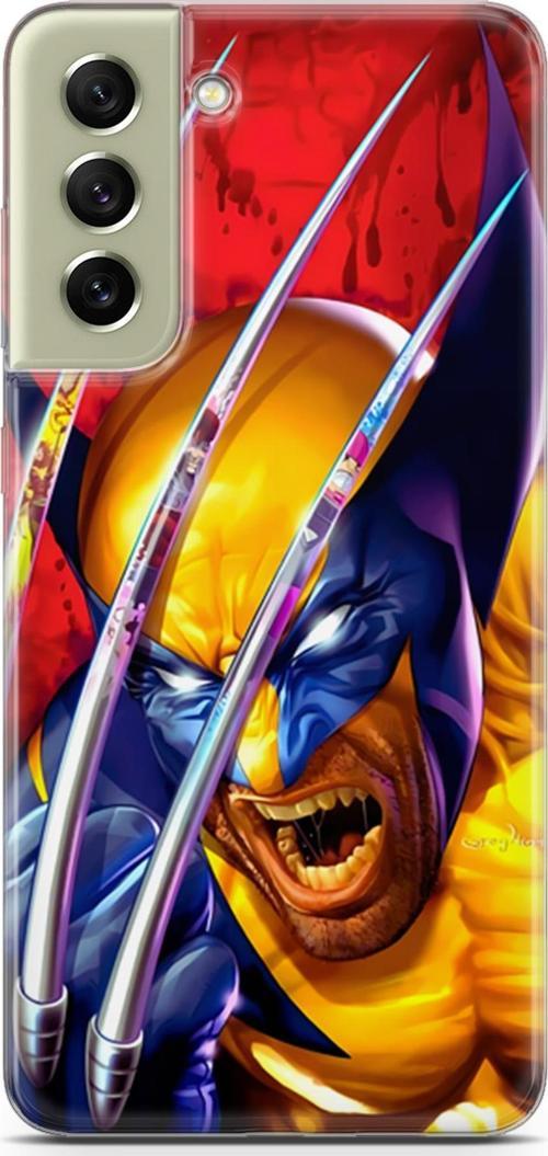 Galaxy S21 Fe Uyumlu Kılıf Yapayzeka 7 Wolverine Desenli Kılıf