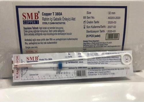 Smb Copper T 380A Rahim Içi Araç Spiral 1 Adet