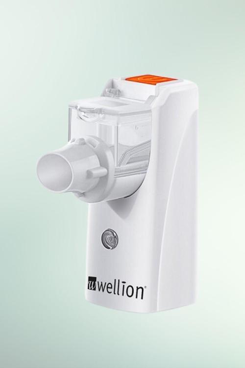 Wellion Mesh Taşınabilir Şarjlı Hafif Sessiz Nebulizatör Makinesi ( İnhalatör, Nebulizatör )