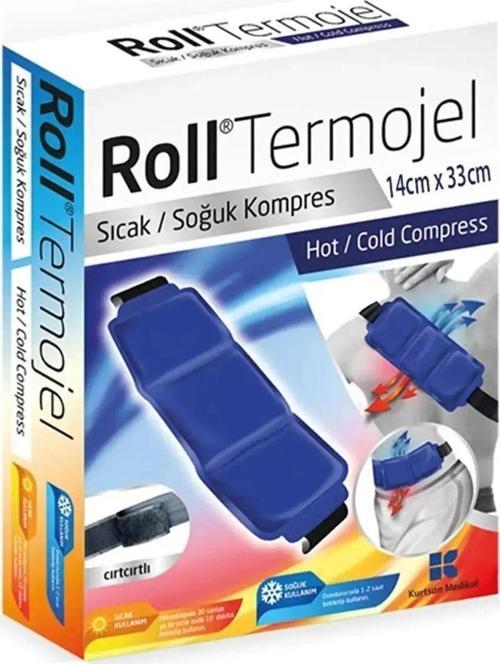 Termojel Sıcak Soğuk Kompres Jel 14X33 Cm Kumaş Kaplı