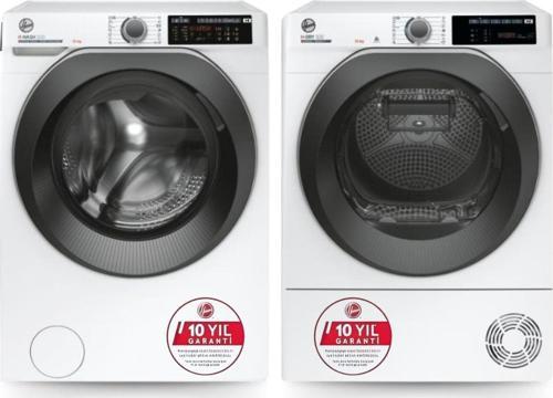 HW 210AMBS/1-17 10 KG Çamaşır Makinesi- HRE H10A2TBE-17 10 Kg Wi-Fi + Bluetooth Bağlantılı Isı Pompalı Kurutma Ma