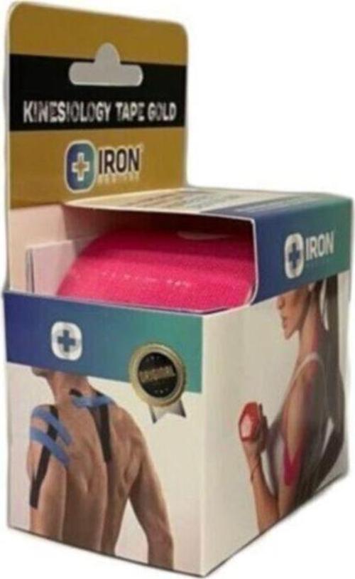 Kinesio Tape Pembe Renk Sporcu Kas Ağrı Bandı