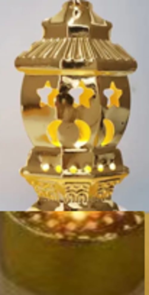 12'li Ramazan Ayaklı Led Işık Gold Renk Gün Işığı MZ6200-235