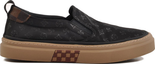 Siyah Hafif Slip-On Erkek Casual Ayakkabı 25Y501-6 M