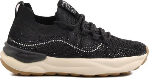 Siyah Triko Hafif Kadın Sneaker 25Y310-4 Z