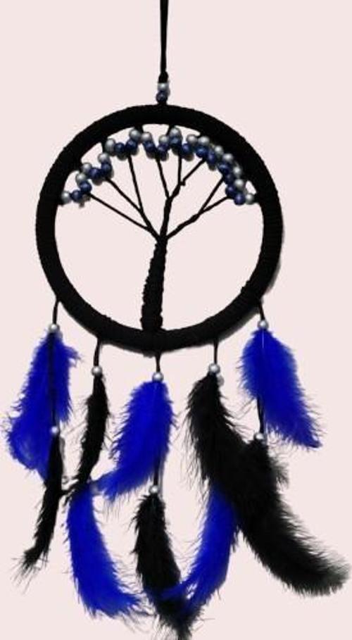 Mavi İncili Hayat Ağacı Dream Catcher