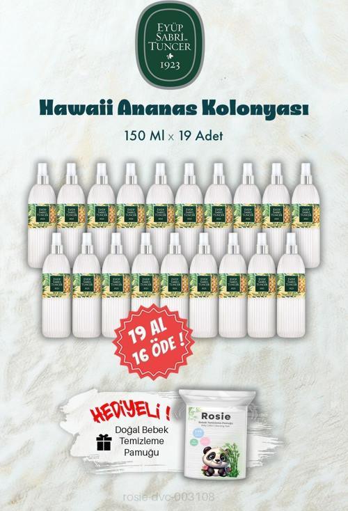 19 AL 16 ÖDE 150 ML Hawaii Ananas Kolonyası ve ROSIE Hediye